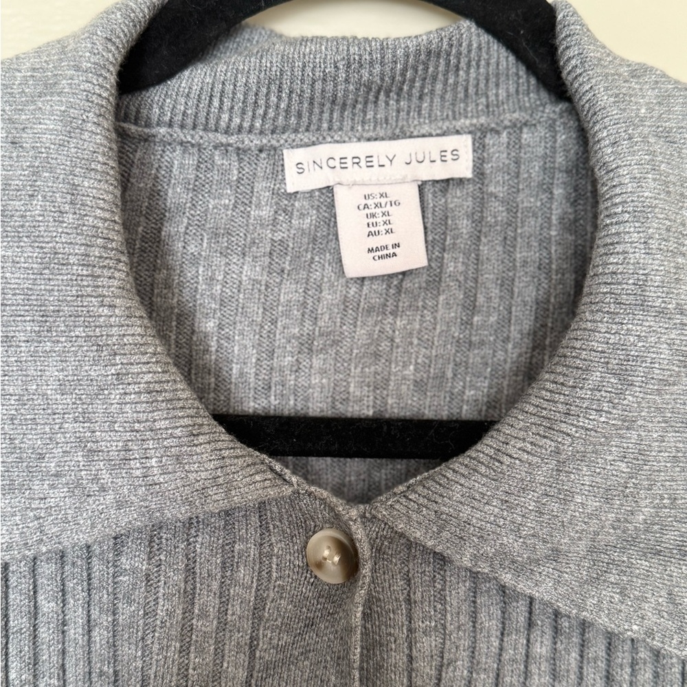 Sincerely Jules Ribbed Cardigan - Picture 4 of 5